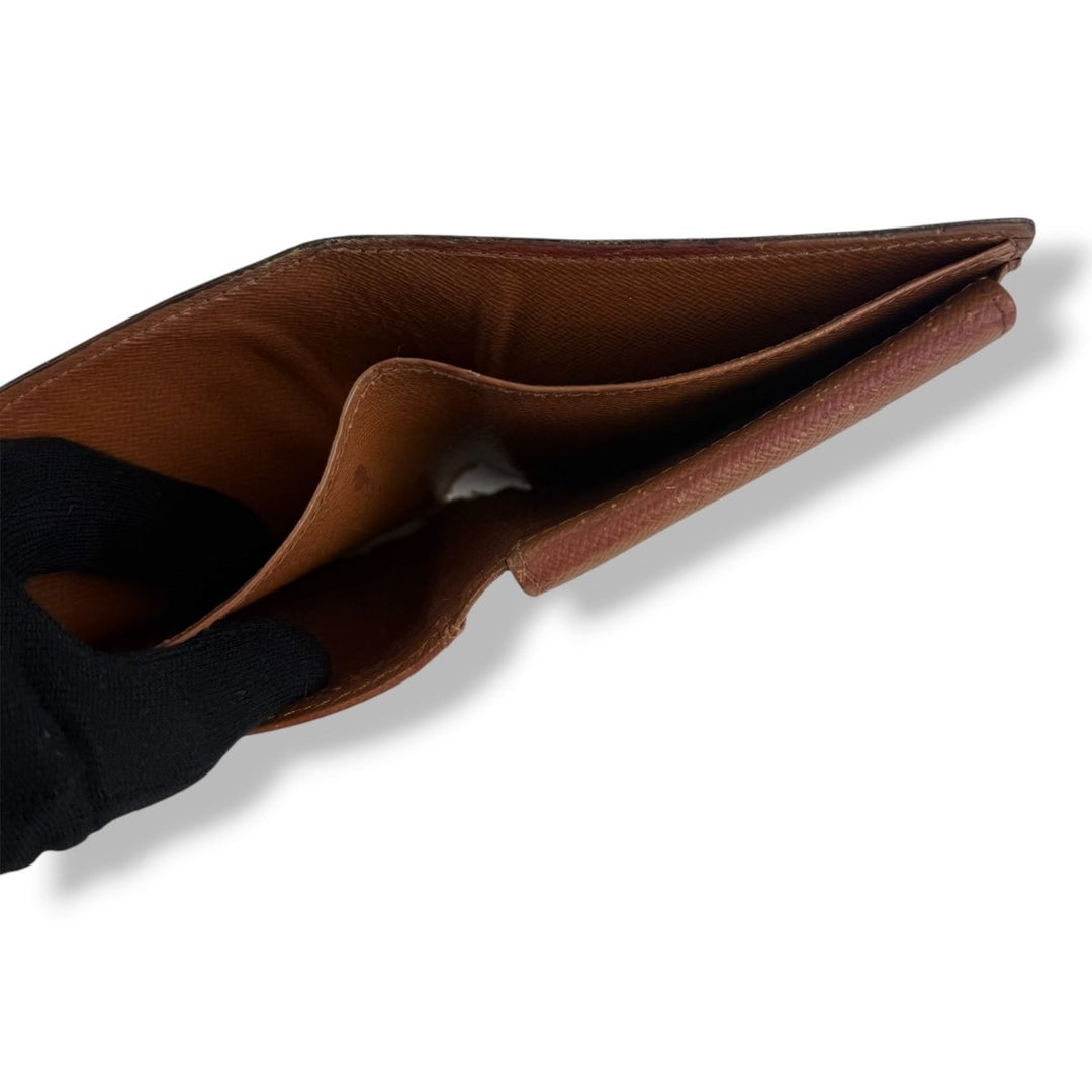 Louis Vuitton Brown Monogram Card Wallet - Lux Central