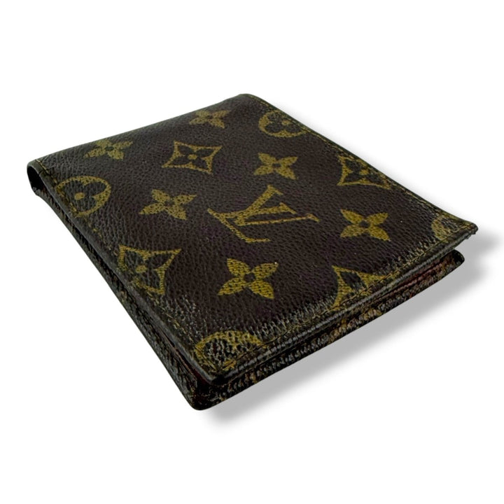 Louis Vuitton Brown Monogram Card Wallet - Lux Central