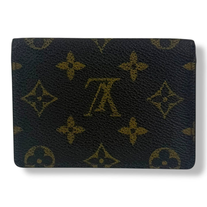 Louis Vuitton Brown Monogram Card Wallet - Lux Central