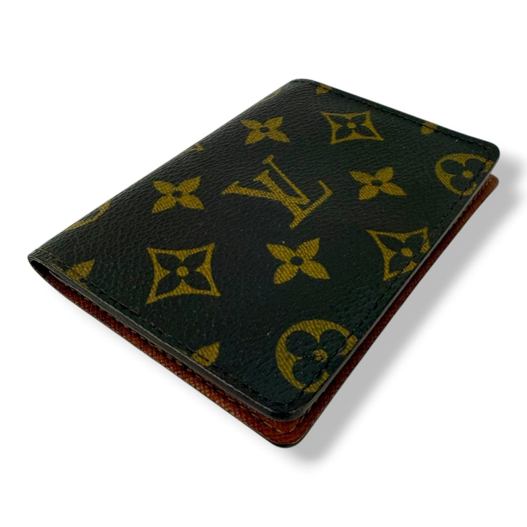 Louis Vuitton Brown Monogram Card Wallet - Lux Central