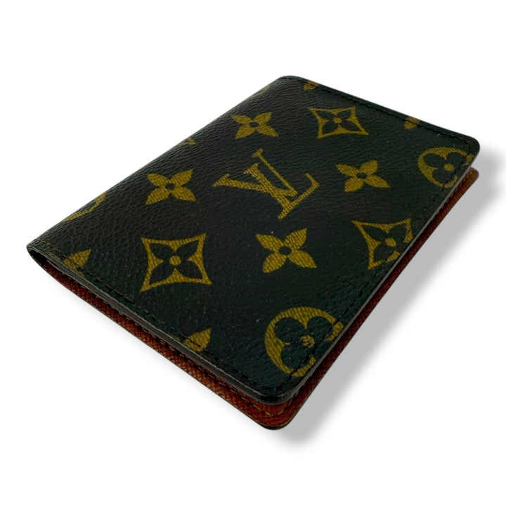 Louis Vuitton Brown Monogram Card Wallet - Lux Central