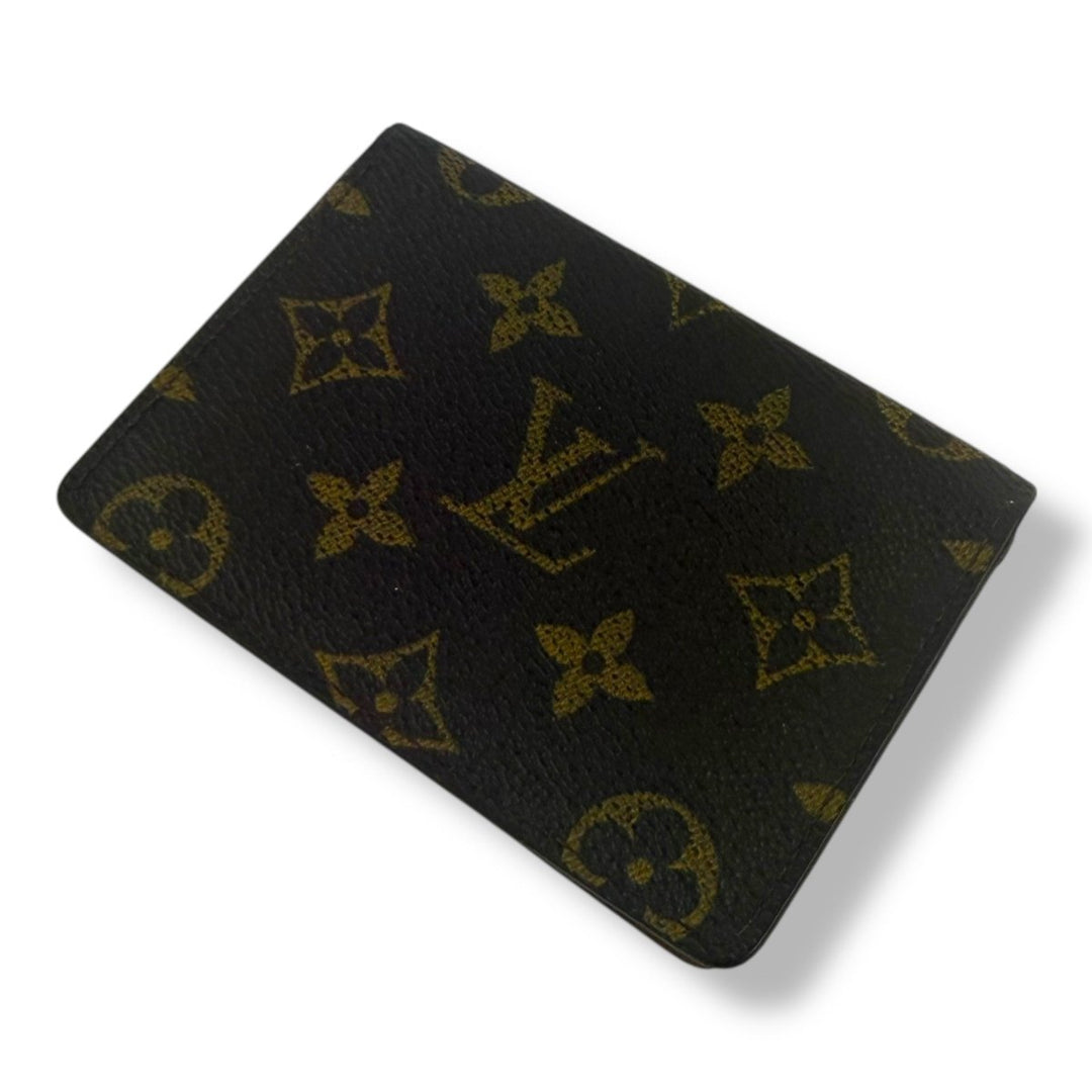 Louis Vuitton Brown Monogram Card Wallet - Lux Central