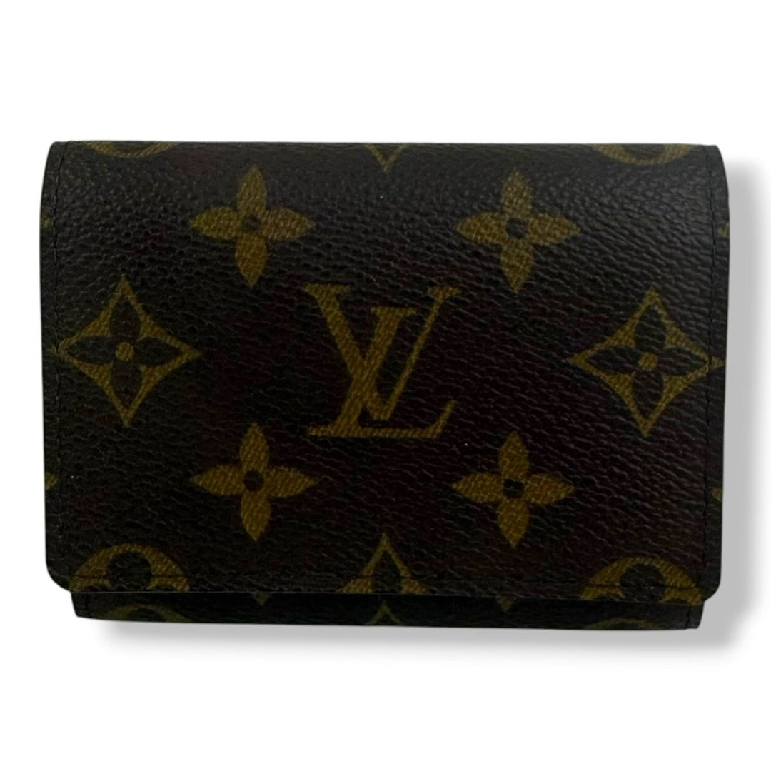 Louis Vuitton Brown Monogram Cardholder - Lux Central