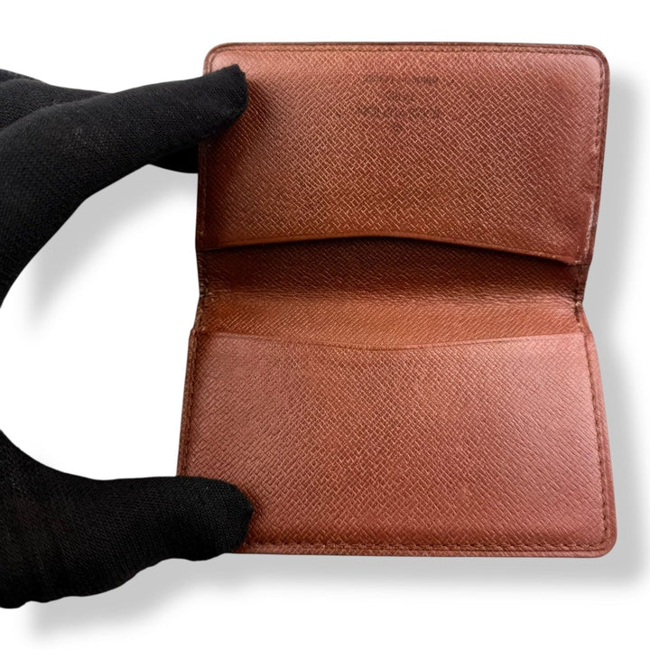 Louis Vuitton Brown Monogram Cardholder - Lux Central