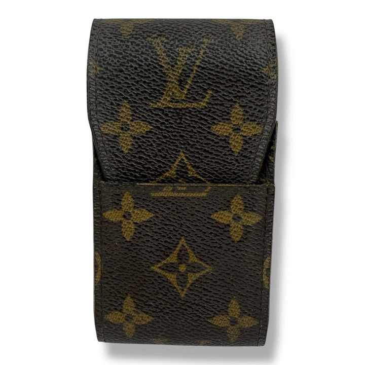 Louis Vuitton Brown Monogram Cigarette Case - Lux Central