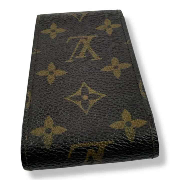 Louis Vuitton Brown Monogram Cigarette Case - Lux Central