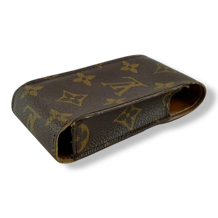 Louis Vuitton Brown Monogram Cigarette Case - Lux Central