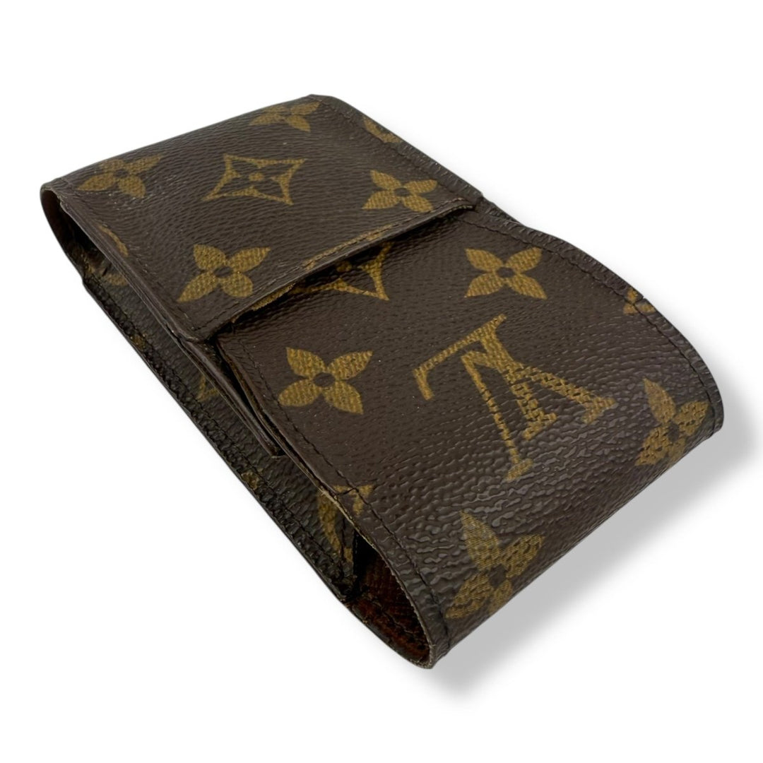 Louis Vuitton Brown Monogram Cigarette Case - Lux Central