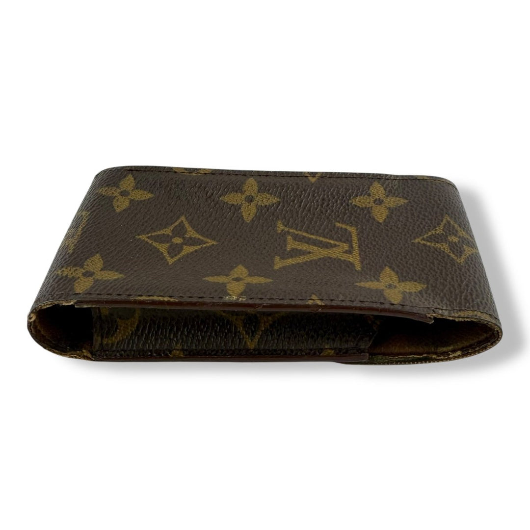 Louis Vuitton Brown Monogram Cigarette Case - Lux Central