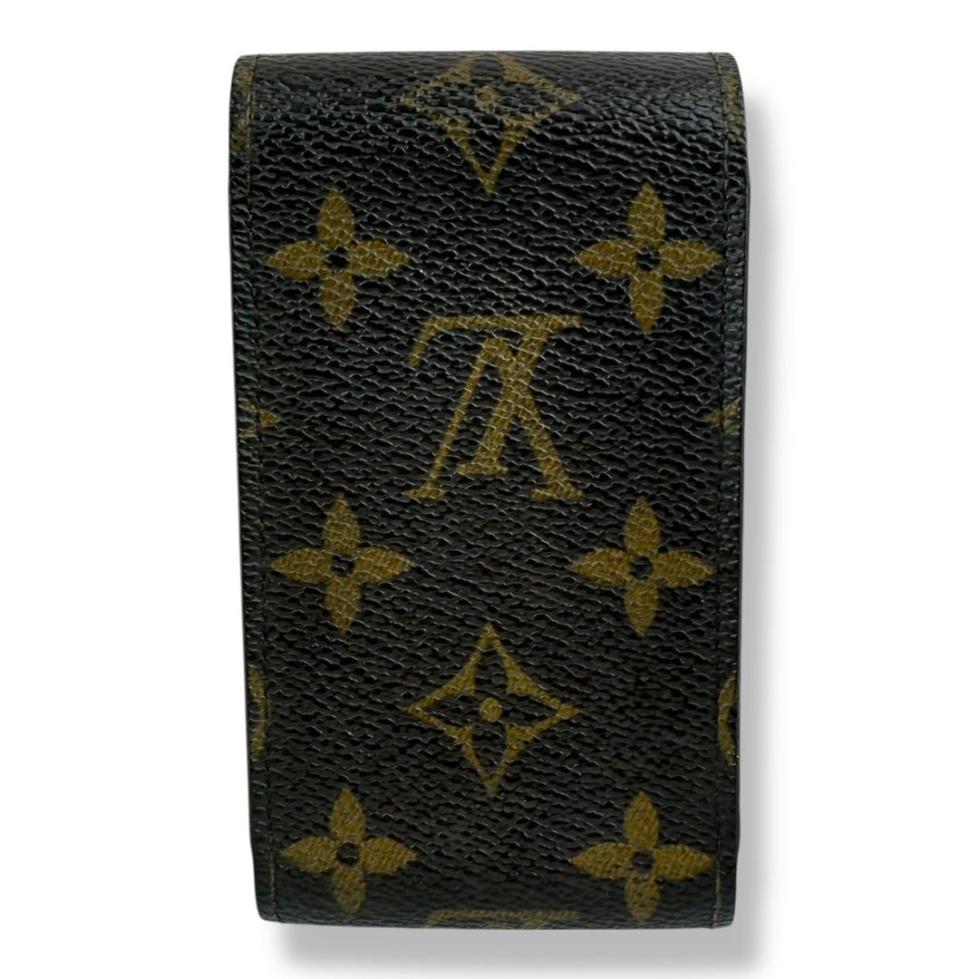 Louis Vuitton Brown Monogram Cigarette Case - Lux Central