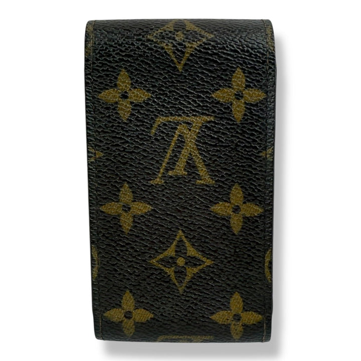 Louis Vuitton Brown Monogram Cigarette Case - Lux Central