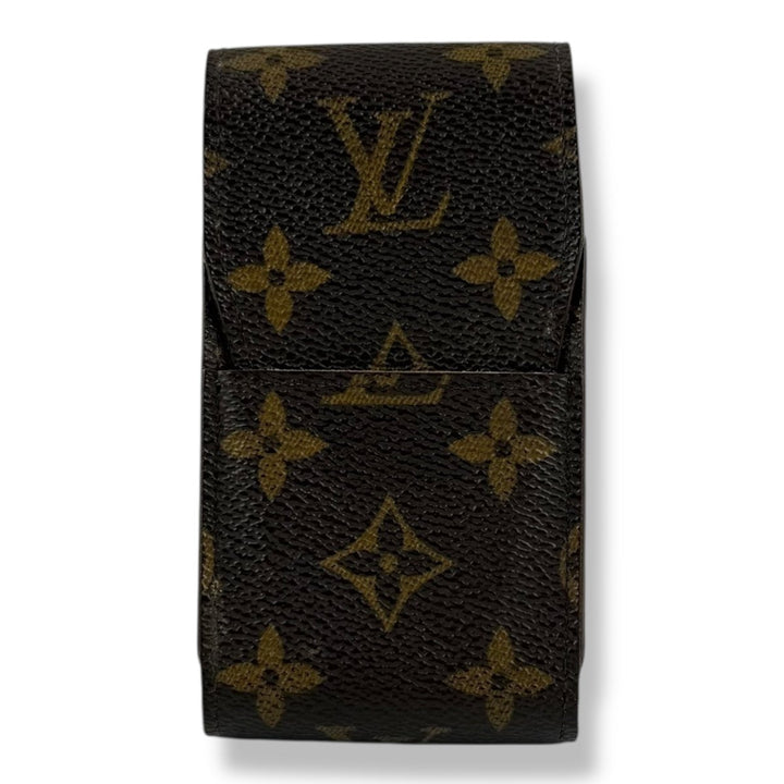Louis Vuitton Brown Monogram Cigarette Case - Lux Central