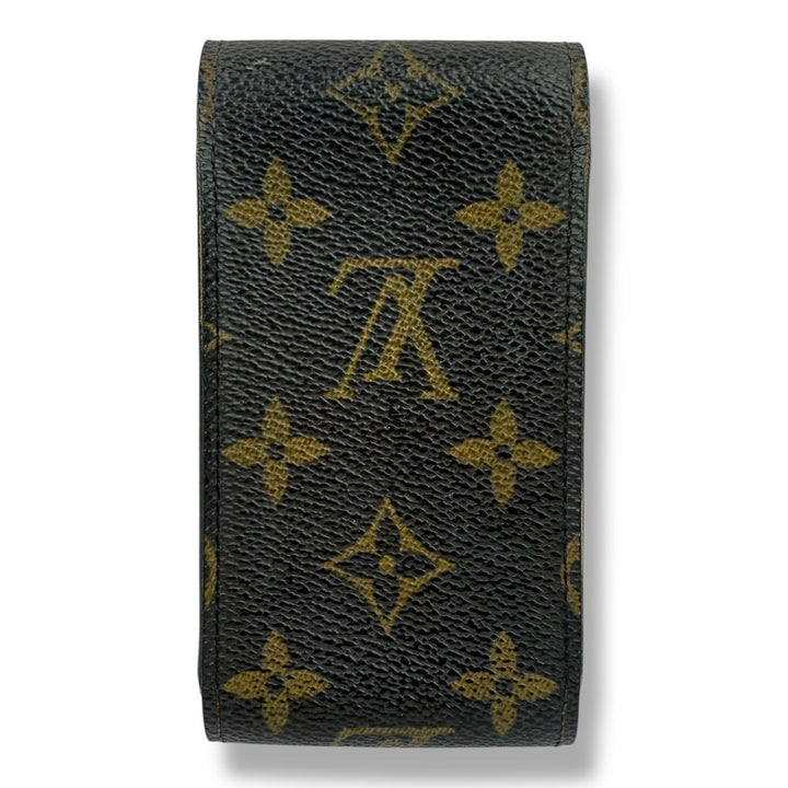 Louis Vuitton Brown Monogram Cigarette Case - Lux Central