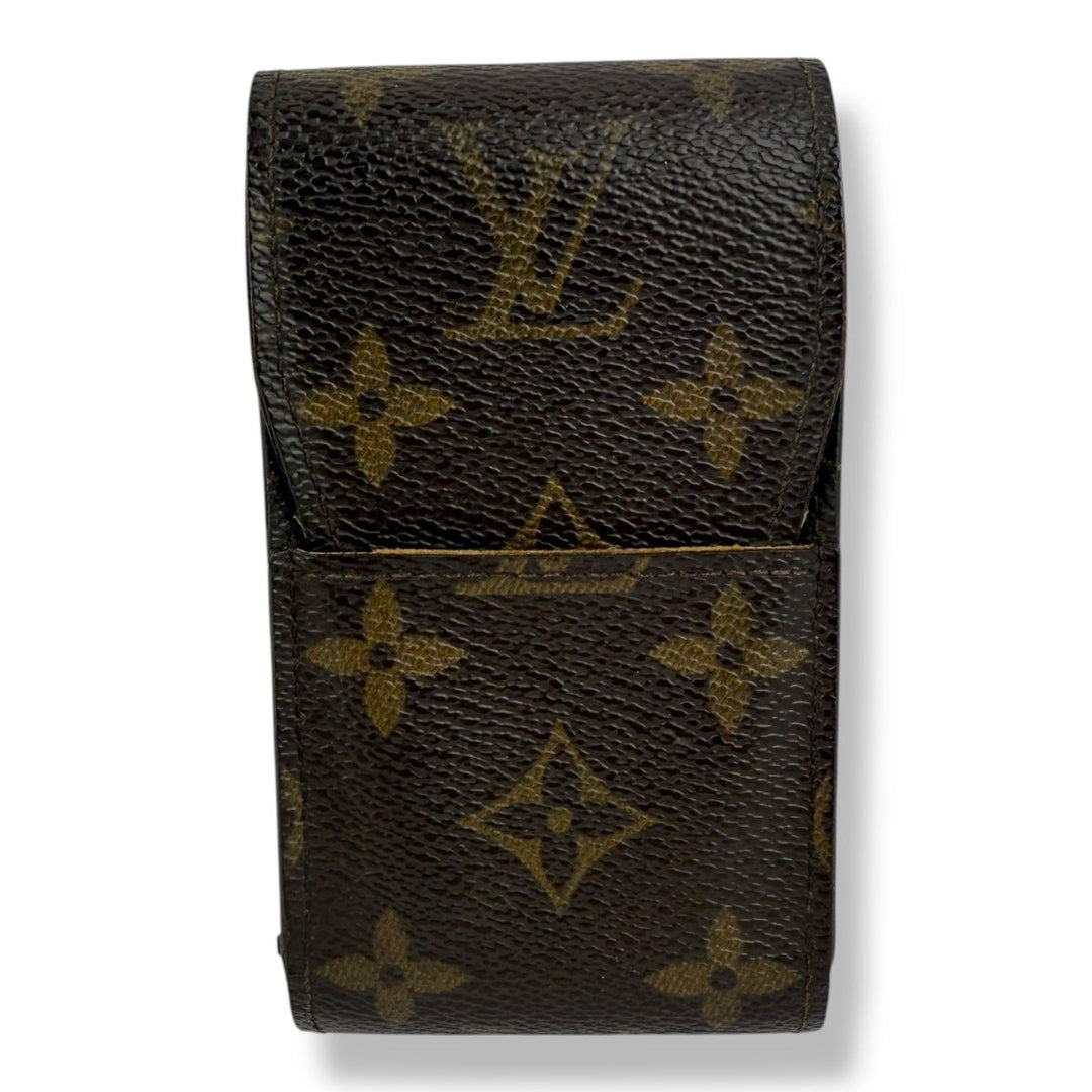 Louis Vuitton Brown Monogram Cigarette Case - Lux Central