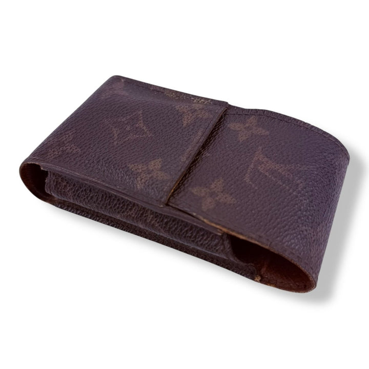 Louis Vuitton Brown Monogram Cigarette Case - Lux Central
