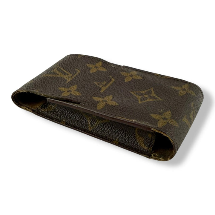 Louis Vuitton Brown Monogram Cigarette Case - Lux Central