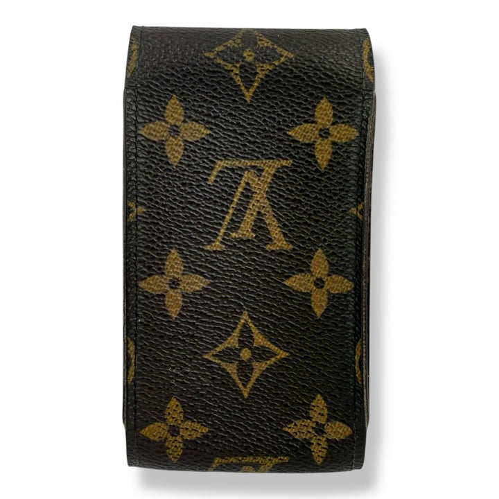 Louis Vuitton Brown Monogram Cigarette Case - Lux Central