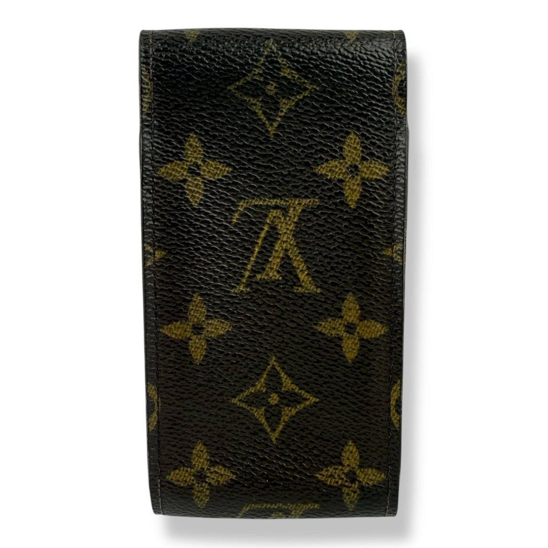 Louis Vuitton Brown Monogram Cigarette Case - Lux Central