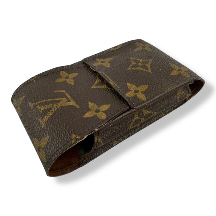 Louis Vuitton Brown Monogram Cigarette Case - Lux Central