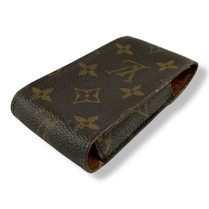 Louis Vuitton Brown Monogram Cigarette Case - Lux Central