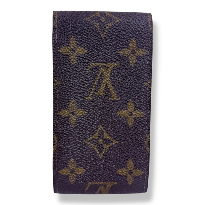 Louis Vuitton Brown Monogram Cigarette Case - Lux Central
