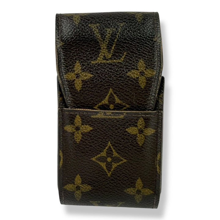 Louis Vuitton Brown Monogram Cigarette Case - Lux Central