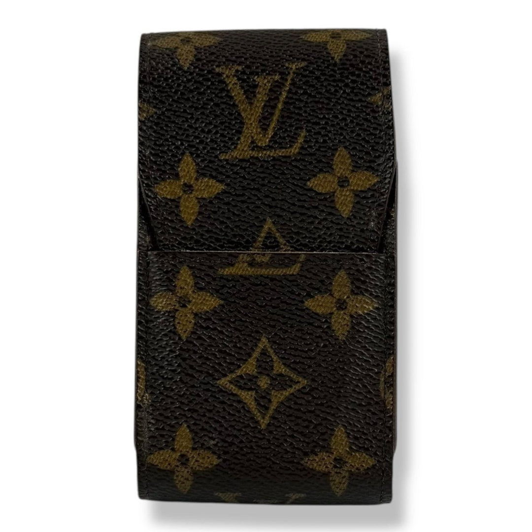 Louis Vuitton Brown Monogram Cigarette Case - Lux Central