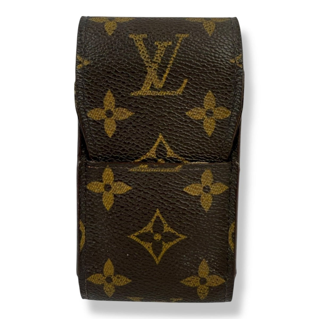Louis Vuitton Brown Monogram Cigarette Case - Lux Central