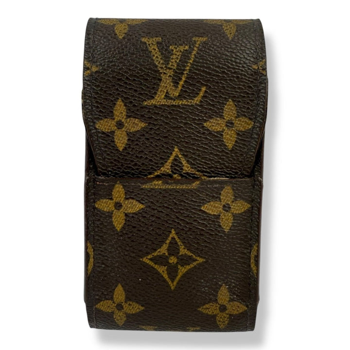 Louis Vuitton Brown Monogram Cigarette Case - Lux Central