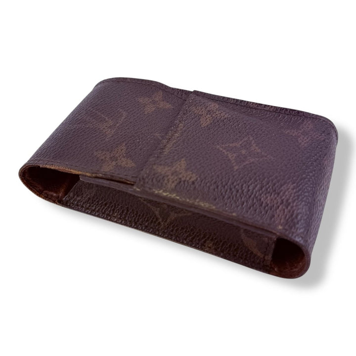 Louis Vuitton Brown Monogram Cigarette Case - Lux Central