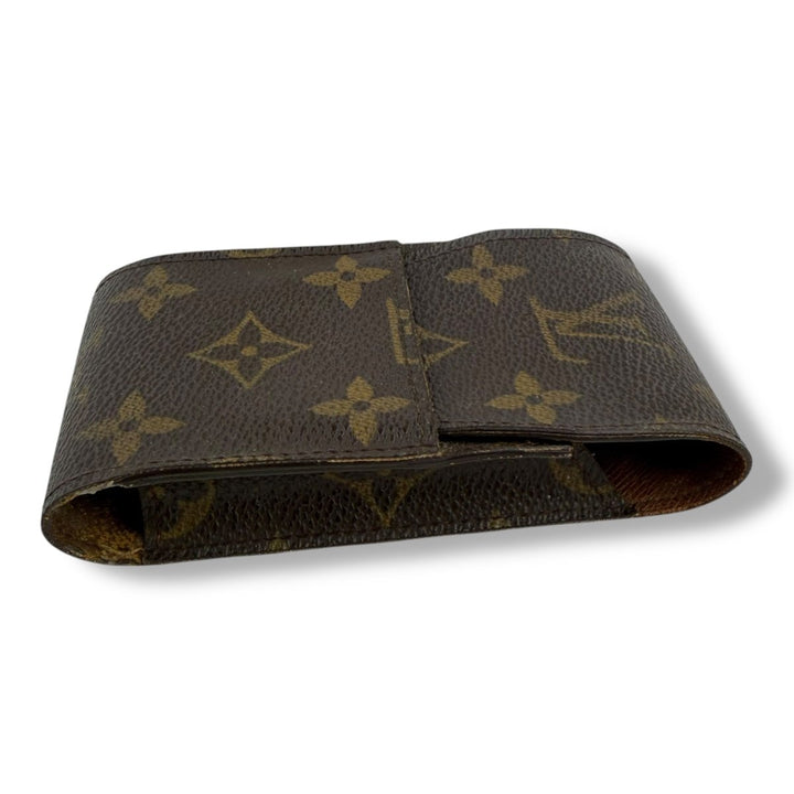 Louis Vuitton Brown Monogram Cigarette Case - Lux Central