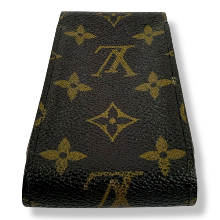 Louis Vuitton Brown Monogram Cigarette Case - Lux Central