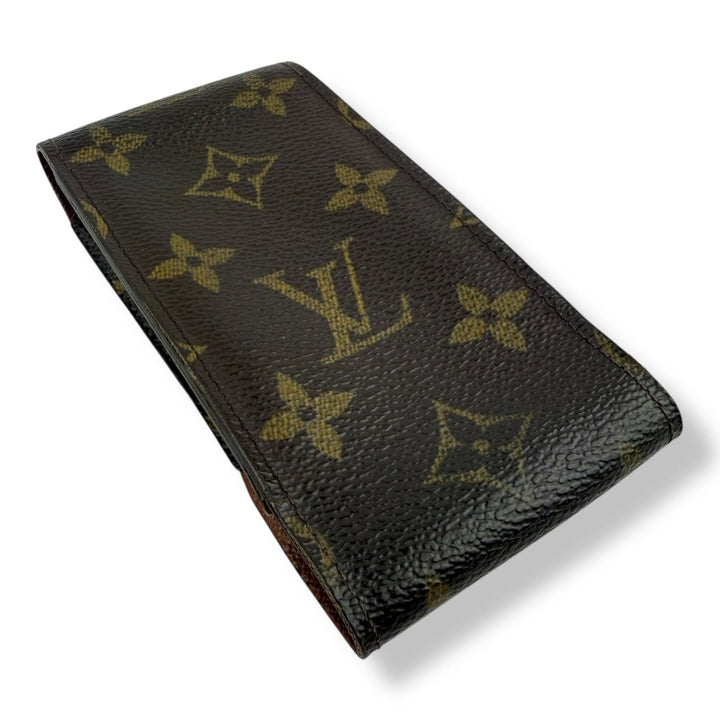 Louis Vuitton Brown Monogram Cigarette Case - Lux Central