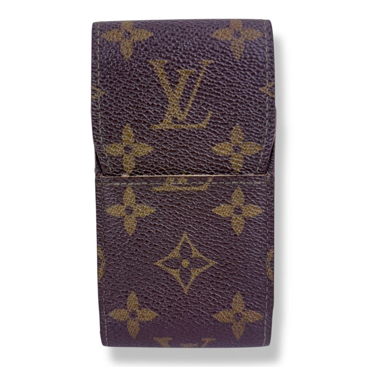 Louis Vuitton Brown Monogram Cigarette Case - Lux Central