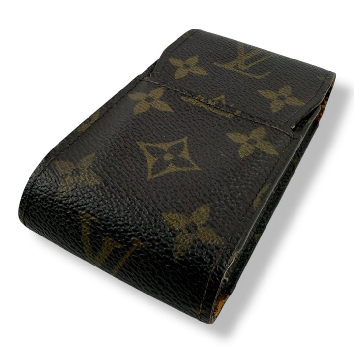 Louis Vuitton Brown Monogram Cigarette Case - Lux Central