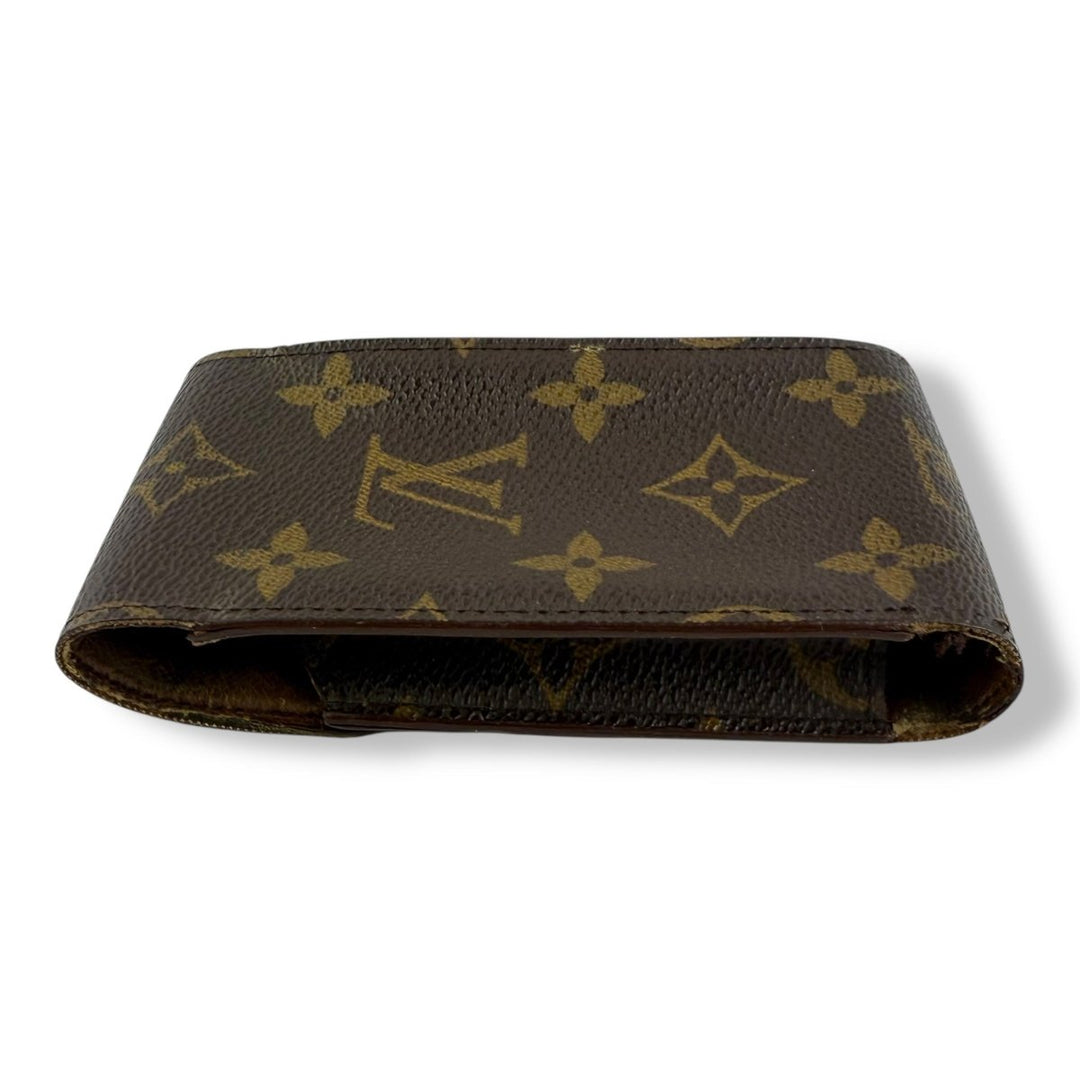 Louis Vuitton Brown Monogram Cigarette Case - Lux Central