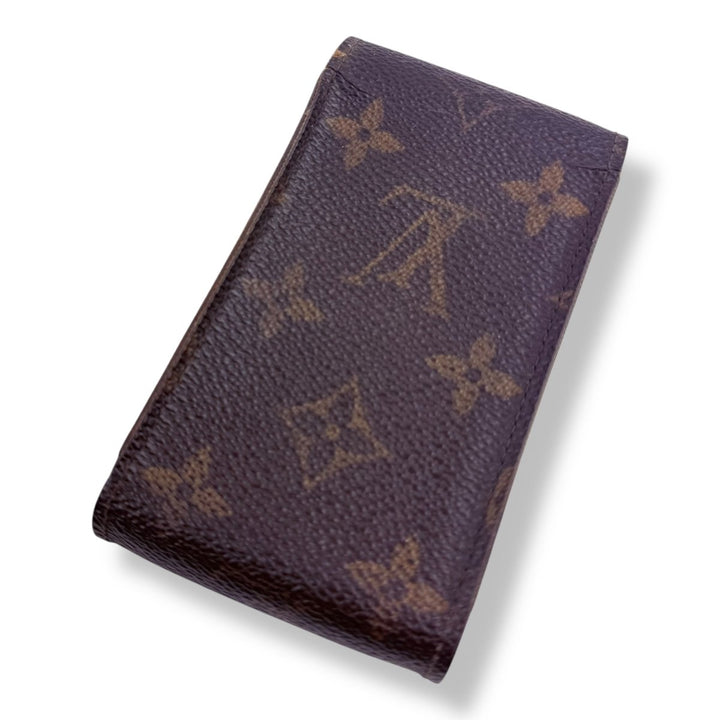 Louis Vuitton Brown Monogram Cigarette Case - Lux Central