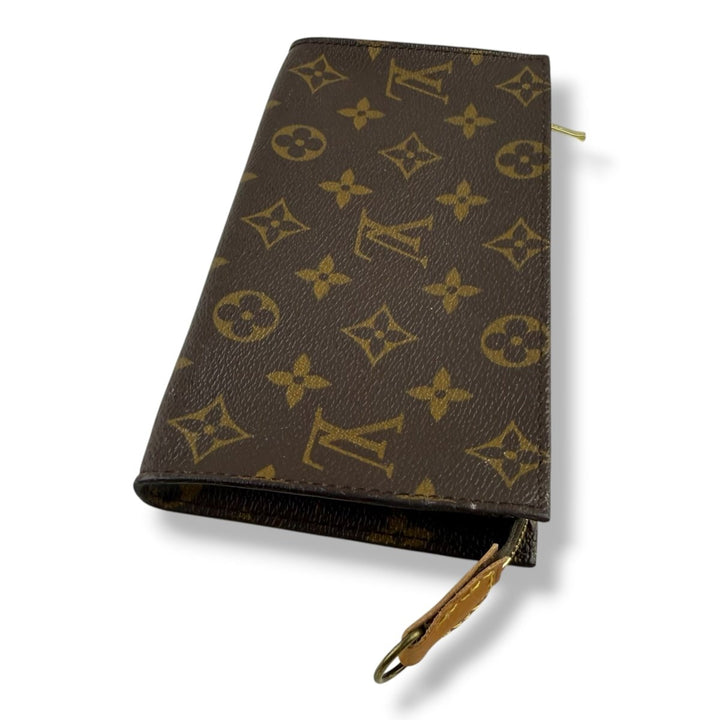 Louis Vuitton Brown Monogram Classic Signature Bucket Pouch - Lux Central