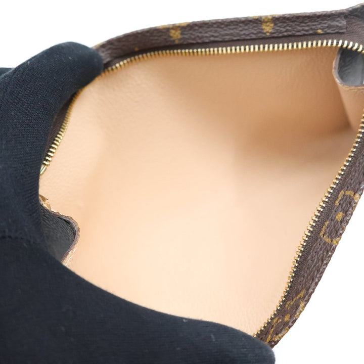 Louis Vuitton Brown Monogram Classic Signature Bucket Pouch - Lux Central