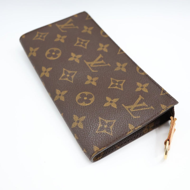 Louis Vuitton Brown Monogram Classic Signature Bucket Pouch - Lux Central