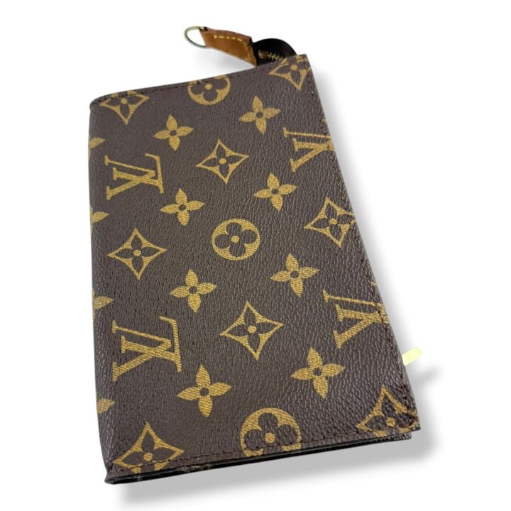Louis Vuitton Brown Monogram Classic Signature Bucket Pouch - Lux Central