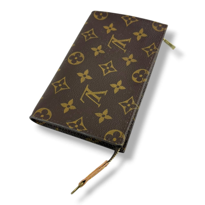 Louis Vuitton Brown Monogram Classic Signature Bucket Pouch - Lux Central
