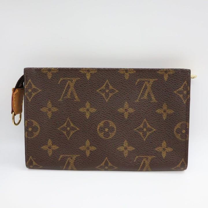 Louis Vuitton Brown Monogram Classic Signature Bucket Pouch - Lux Central