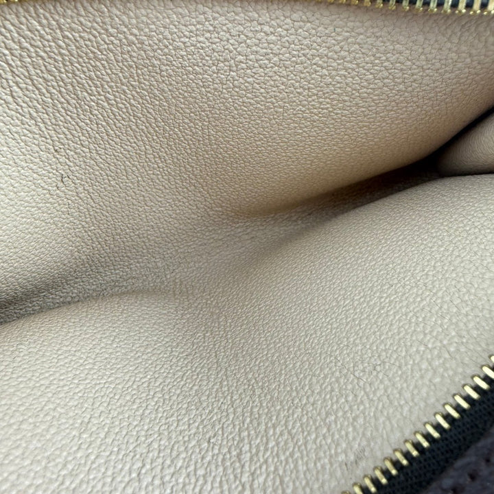 Louis Vuitton Brown Monogram Classic Signature Bucket Pouch - Lux Central