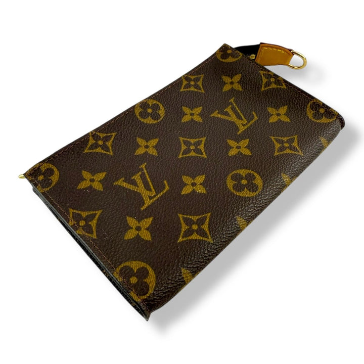 Louis Vuitton Brown Monogram Classic Signature Mini Bucket Pouch Bag - Lux Central