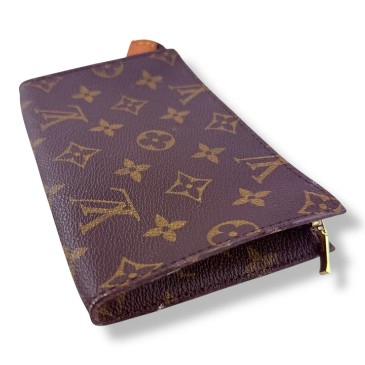 Louis Vuitton Brown Monogram Classic Signature Mini Bucket Pouch Bag - Lux Central