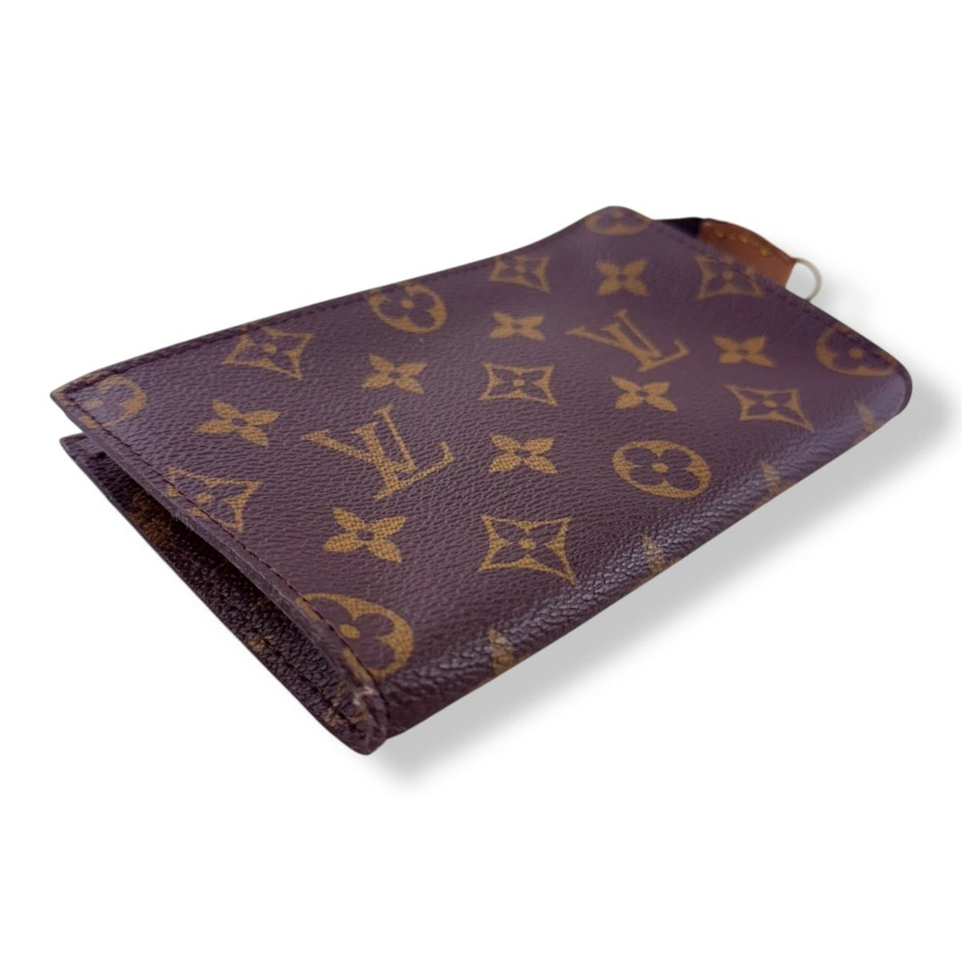 Louis Vuitton Brown Monogram Classic Signature Mini Bucket Pouch Bag - Lux Central