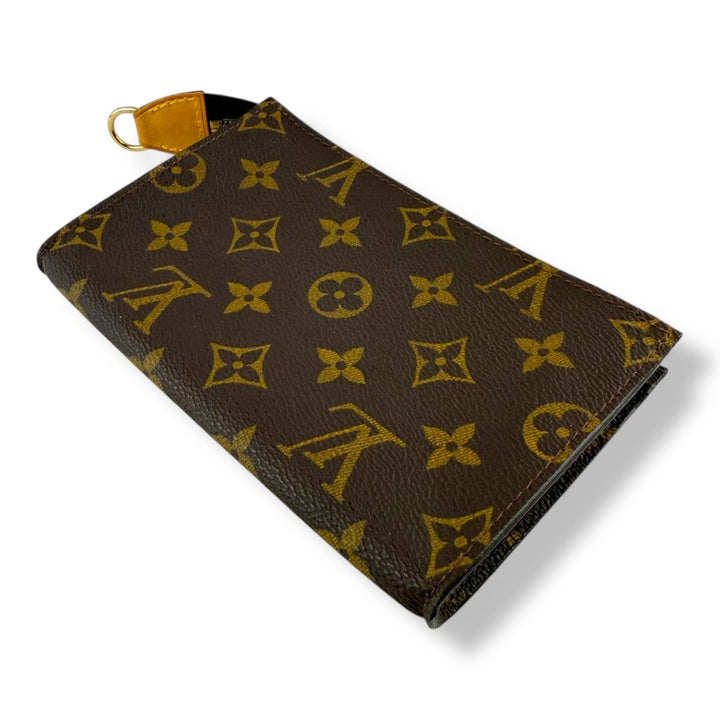 Louis Vuitton Brown Monogram Classic Signature Mini Bucket Pouch Bag - Lux Central