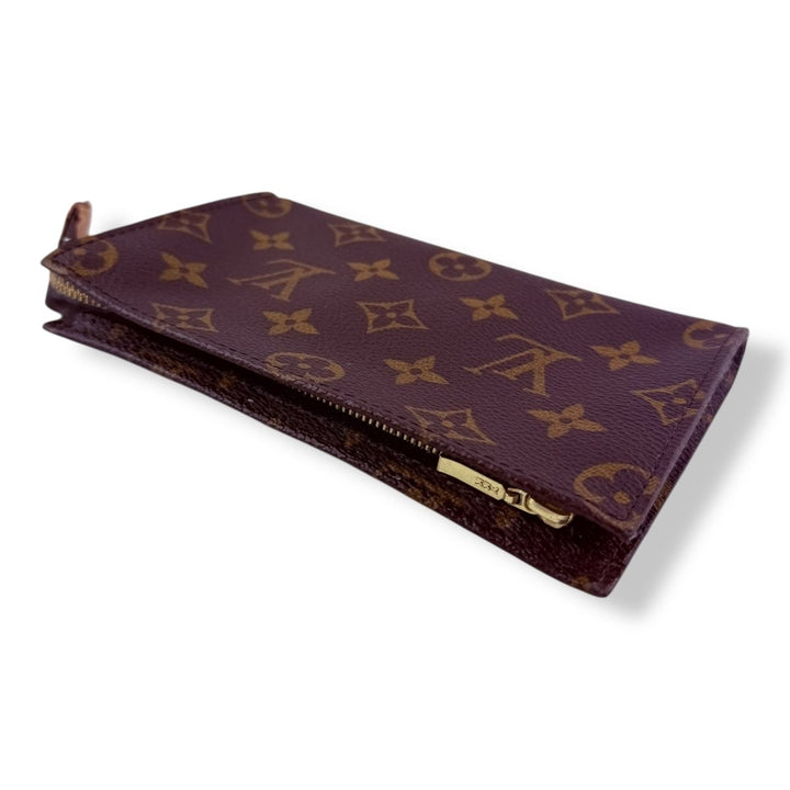 Louis Vuitton Brown Monogram Classic Signature Mini Bucket Pouch Bag - Lux Central