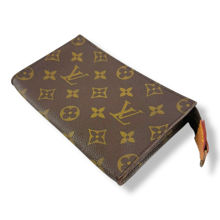 Louis Vuitton Brown Monogram Classic Signature Mini Pouch Bag - Lux Central